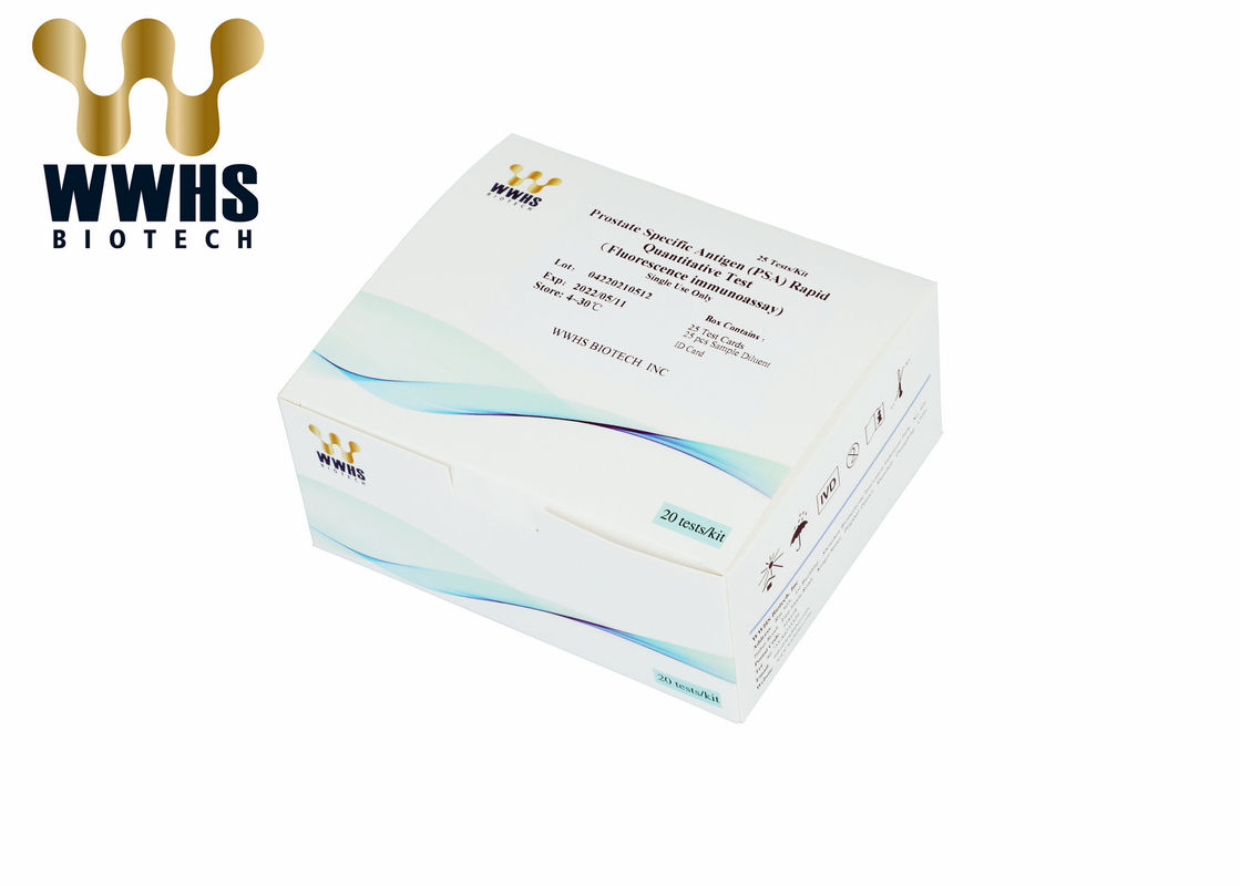 PSA FIA Rapid Quantitative Test Kit Toepassing in nir-1000 Enig Kanaalivd POCT Apparaat