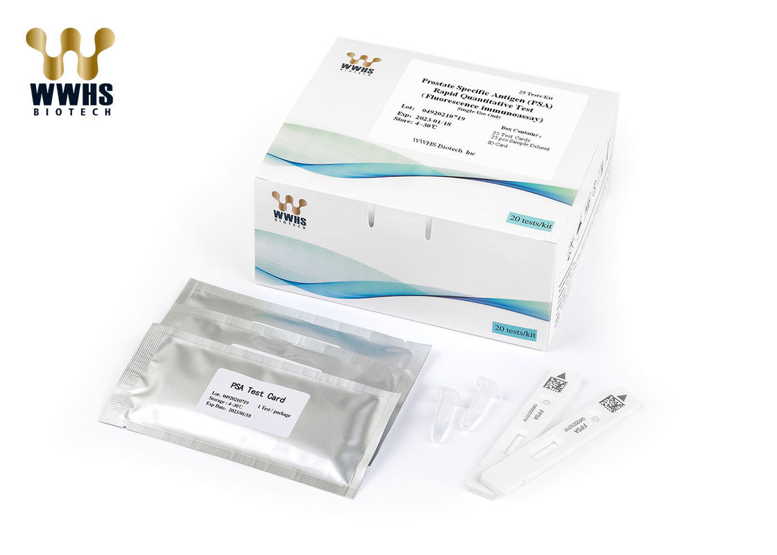 PSA FIA Rapid Quantitative Test Kit Toepassing in nir-1000 Enig Kanaalivd POCT Apparaat